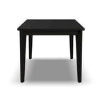 Brentwood Black Wood Rectangle Dining Table by Homestyles - 66 x 30 x 36