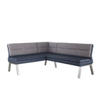 Ensemble de salle à manger avec banquette et table bicolores Somette Janice