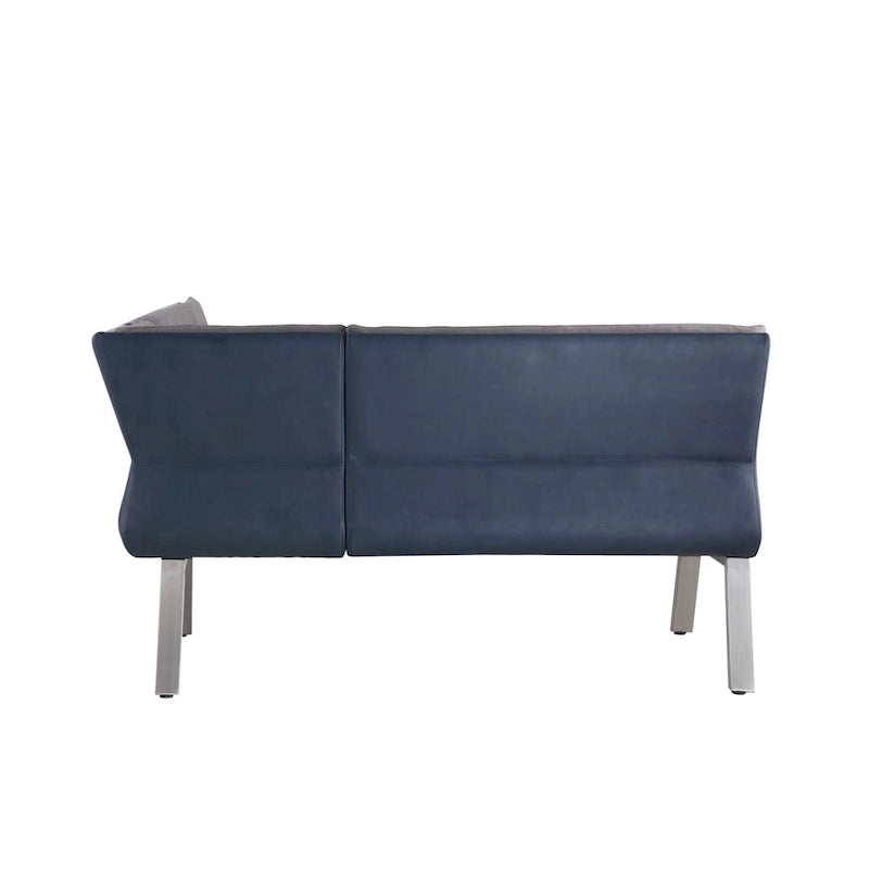Ensemble de salle à manger avec banquette et table bicolores Somette Janice