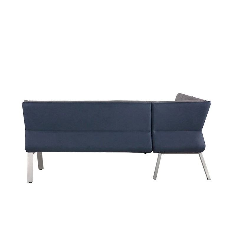 Ensemble de salle à manger avec banquette et table bicolores Somette Janice