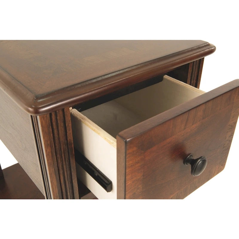 Breegin Contemporary Chair Side End Table Multi - 13W x 22D x 23H