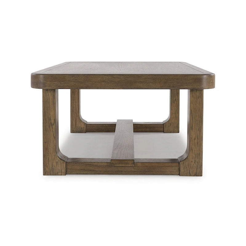 Signature Design by Ashley Cabalynn Light Brown Coffee Table - 56W x 30D x 17H
