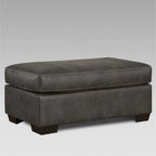 Roundhill Furniture Tirana Contemporary Fabric Pillow-top Arm 4-Piece Sofa Set in Sequoia Ash
