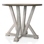 Theile Ash Brown 48-inch Round Counter Height Table by Furniture of America