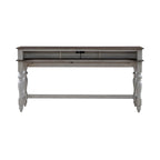 Ensemble de 4 tables consoles Ocean Isle Blanc Antique