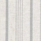 Chaise de salle à manger classique Parsons HomePop - Rayures gris colombe (lot de 2)