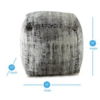 Pouf Ottoman Steve Silver Hawley