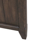 Paradise Valley Saddle Brown 4 Piece Console Table Set