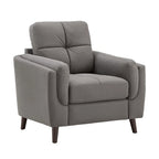 Dorelle 39 Wide Microfiber Armchair by iNSPIRE Q Modern