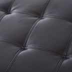 51-inch PU Leather Tufted Storage Ottoman Bench - 19*50.25*16