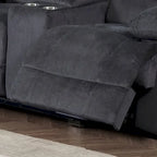 Kevin Upholstered Reclining Loveseat