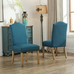 Chaises Parson rembourrées en bois massif Mod Urban de Roundhill Furniture (lot de 2)