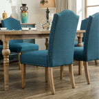 Chaises Parson rembourrées en bois massif Mod Urban de Roundhill Furniture (lot de 2)