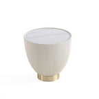 Manhattan Comfort Modern Anderson 2.0 Upholstered End Table