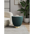 Manhattan Comfort Modern Anderson 2.0 Upholstered End Table