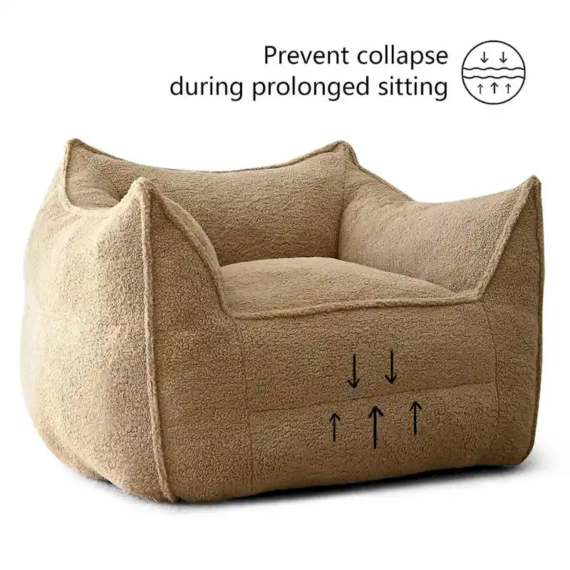 1 Seater Bean Bag Chairs for Living Room