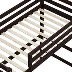 Hillsdale Caspian Wood Twin Loft Bed with Desk
