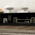 94.5 TV Stand Efficient Cable Management and Spacious Storage Console