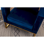 Roundhill Furniture Lenola Contemporary Upholstered Accent Armchair