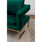 Roundhill Furniture Lenola Contemporary Upholstered Accent Armchair