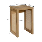 Table d'appoint tressée Northfield de Convenience Concepts