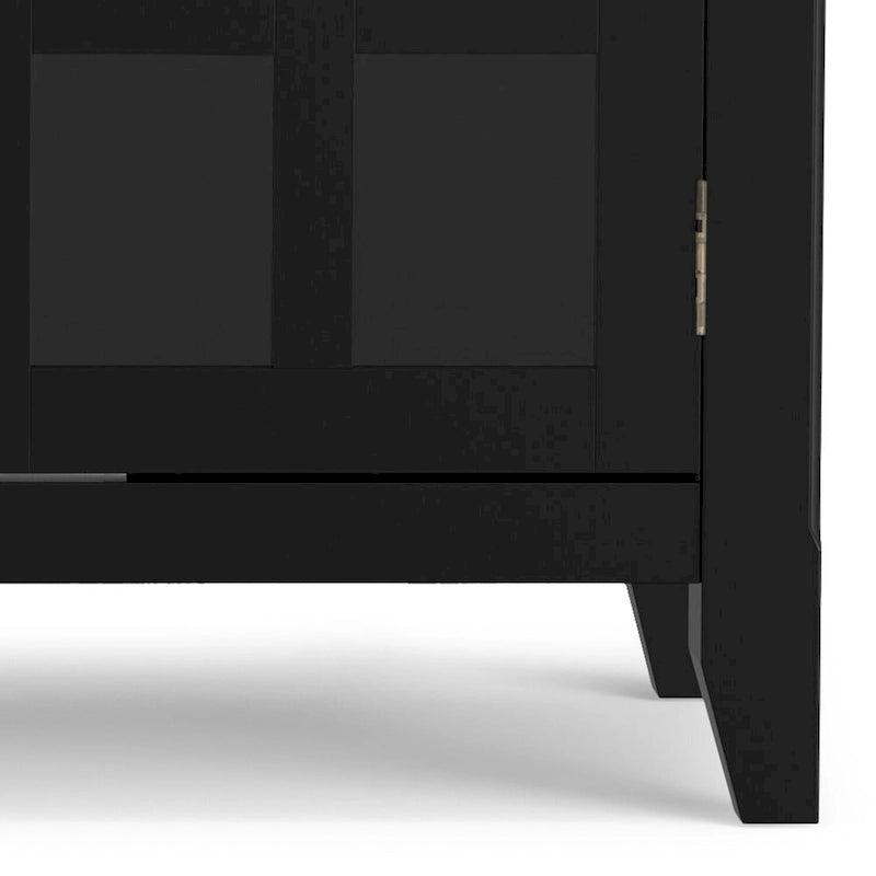 WYNDENHALL Normandy SOLID WOOD 53 inch Wide TV Media Stand For TVs up to 60 inches