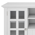 WYNDENHALL Normandy SOLID WOOD 53 inch Wide TV Media Stand For TVs up to 60 inches
