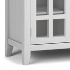 WYNDENHALL Normandy SOLID WOOD 53 inch Wide TV Media Stand For TVs up to 60 inches