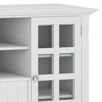 WYNDENHALL Normandy SOLID WOOD 53 inch Wide TV Media Stand For TVs up to 60 inches