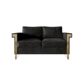 CraftPorch Luxurious Velvet Upholstered Loveseat