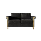 CraftPorch Luxurious Velvet Upholstered Loveseat