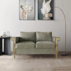 CraftPorch Luxurious Velvet Upholstered Loveseat