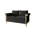 CraftPorch Luxurious Velvet Upholstered Loveseat
