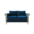 CraftPorch Luxurious Velvet Upholstered Loveseat