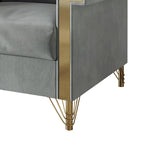 CraftPorch Luxurious Velvet Upholstered Loveseat