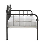 Darren Antique Dark Bronze Metal Daybed with Trundle by iNSPIRE Q Classic