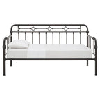 Darren Antique Dark Bronze Metal Daybed with Trundle by iNSPIRE Q Classic