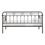 Darren Antique Dark Bronze Metal Daybed with Trundle by iNSPIRE Q Classic