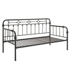 Darren Antique Dark Bronze Metal Daybed with Trundle by iNSPIRE Q Classic