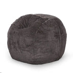 Greyrock Modern Glam Faux Fur Winter Bean Bag by Christopher Knight Home