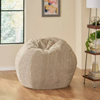 Greyrock Modern Glam Faux Fur Winter Bean Bag by Christopher Knight Home