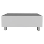 TUHOME Gambia Coffee Table with Lift Top, Concealed Storage and 4 Legs