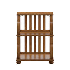 Table d'appoint en bois sculpté à 3 niveaux