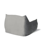 Loubar Velveteen Oversized Bean Bag Chair with Armrests by Christopher Knight Home