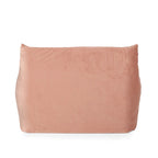 Loubar Velveteen Oversized Bean Bag Chair with Armrests by Christopher Knight Home