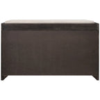 Storage Bench with Removable Basket and 2 Drawers - Acacia Wood