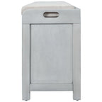 Storage Bench with Removable Basket and 2 Drawers - Acacia Wood