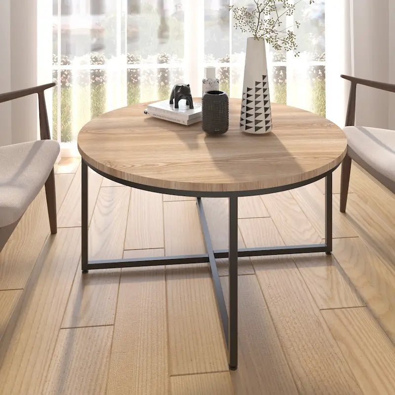 Table basse ronde