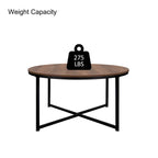 Table basse ronde