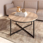Table basse ronde